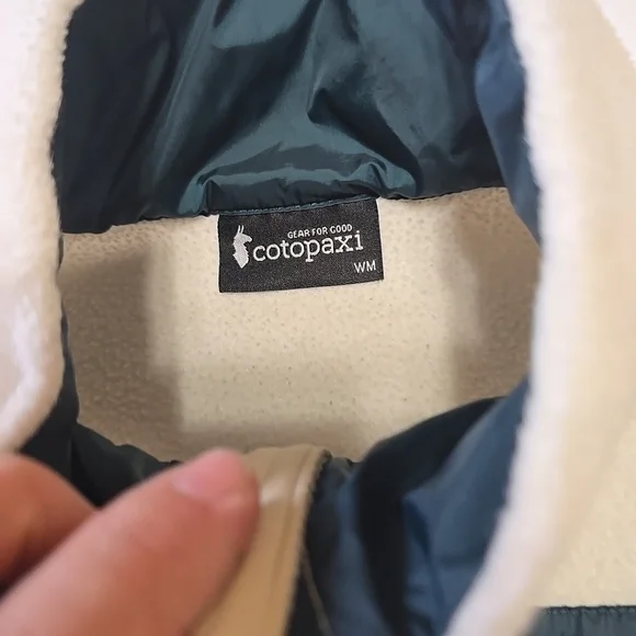 Cotopaxi Teca Full Zip Fleece Womens Size M Au Natural Color - Picture 6 of 11